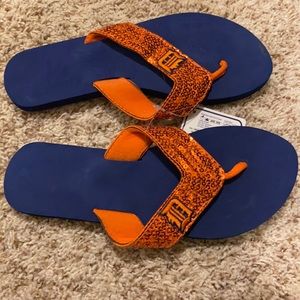 NWT detroit tigers women’s sandals size 7/8